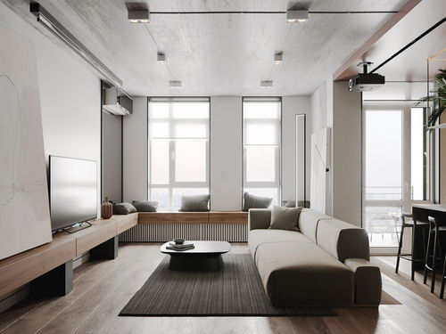 筑龙时代下的现代简约风格住宅室内装饰装修