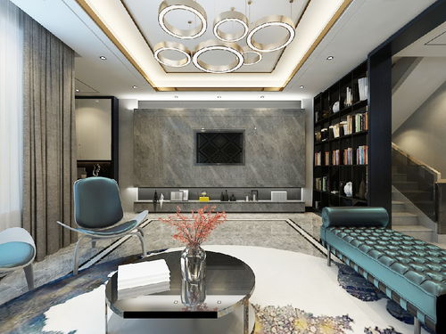 300㎡现代简约别墅 | 港式轻奢风个性化豪宅实景赏析