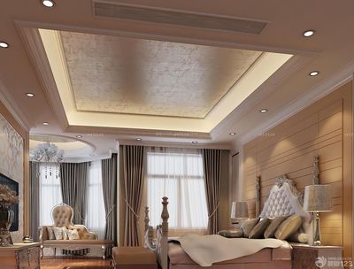 130平米三室二厅石膏板吊顶装修效果图全解析 打造简约与雅致的住宅空间