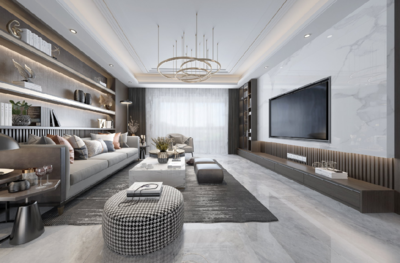 120平现代简约三居装修实景赏析 玫瑰苑小区理想家的纯粹与温度